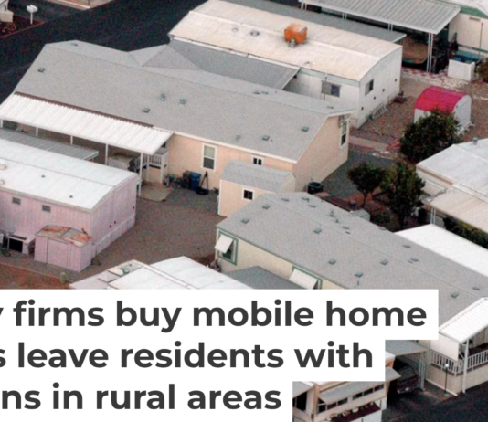 Although they’re often called ‘mobile,’ it’s hard and costly to relocate manufactured homes. Julia Robertson/Photodisc via Getty Images